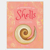 Book cover of 'An Anthology of Shells' with a shell illustration on a pink background